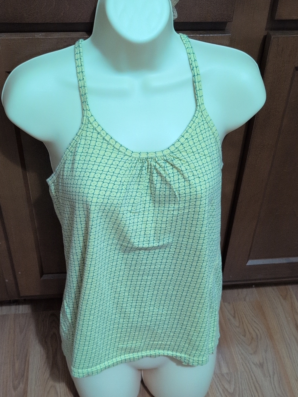 Mossimo Supply Co. Mint Green Geometric Print Cami